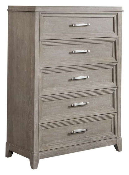 Liberty Furniture - Belmar Queen Uph Bed, Dresser & Mirror, Chest, Night Stand  - 902-BR-QUBDMCN veiw 3