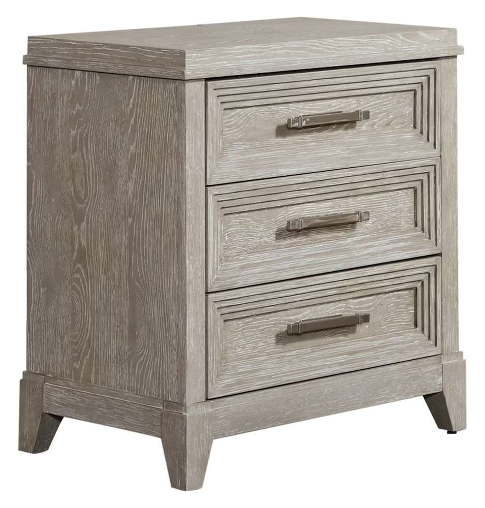 Liberty Furniture - Belmar Queen Uph Bed, Dresser & Mirror, Chest, Night Stand  - 902-BR-QUBDMCN veiw 4