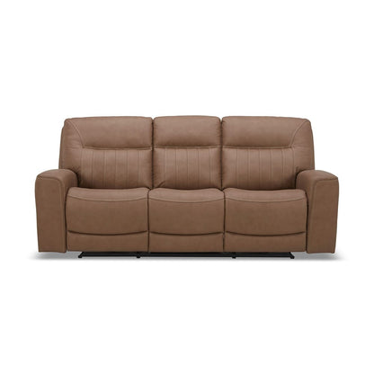 Liberty Furniture - Bennett Sofa P2 & ZG - Butternut in Butternut Leather - 7009BU-32P veiw 2