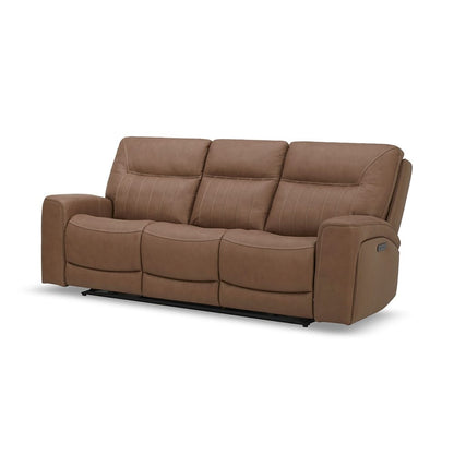 Liberty Furniture - Bennett Sofa P2 & ZG - Butternut in Butternut Leather - 7009BU-32P veiw 3