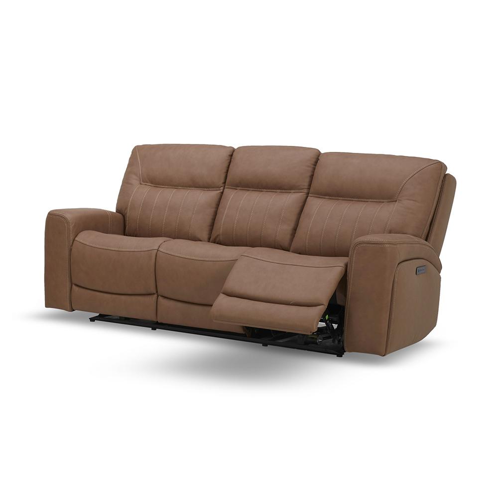 Liberty Furniture - Bennett Sofa P2 & ZG - Butternut in Butternut Leather - 7009BU-32P veiw 4