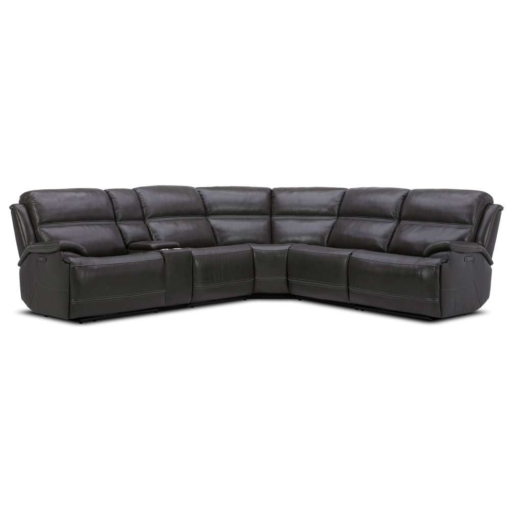 Liberty Furniture - Bentley 6 Piece Sectional  - 7003GY-UPH-6PCSEC veiw 2