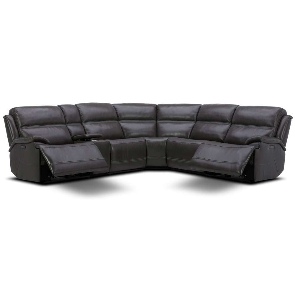Liberty Furniture - Bentley 6 Piece Sectional  - 7003GY-UPH-6PCSEC veiw 3