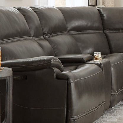 Liberty Furniture - Bentley - Console - Graphite in Gray - 7003GY-40C view 2
