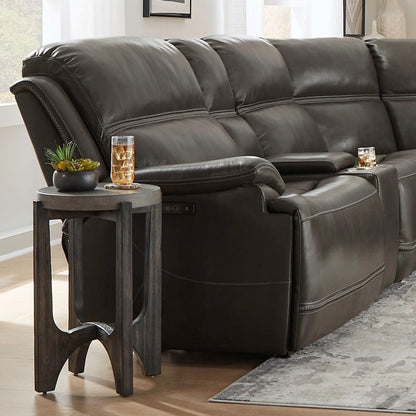 Liberty Furniture - Bentley - L Arm Recliner P2 & ZG - Graphite in Gray - 7003GY-42LP view 2