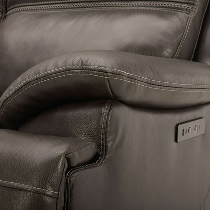 Liberty Furniture - Bentley Loveseat with Console P2 & ZG - Graphite - 7003GY-22P veiw 5