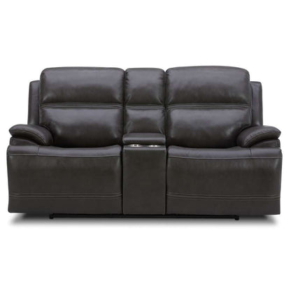 Liberty Furniture - Bentley Loveseat with Console P2 & ZG - Graphite - 7003GY-22P veiw 6