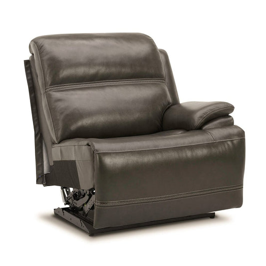 Liberty Furniture - Bentley - R Arm Recliner P2 & ZG - Graphite in Gray - 7003GY-42RP view 1