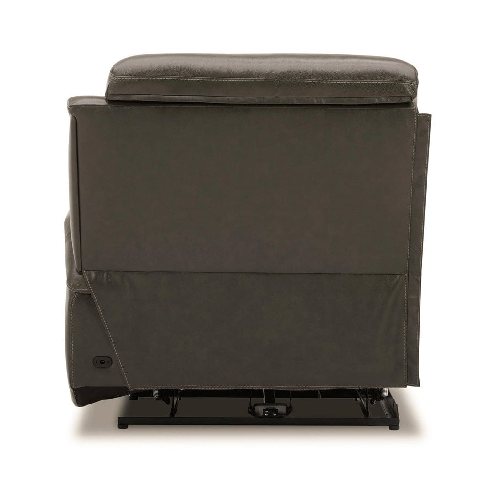 Liberty Furniture - Bentley - R Arm Recliner P2 & ZG - Graphite in Gray - 7003GY-42RP view 5