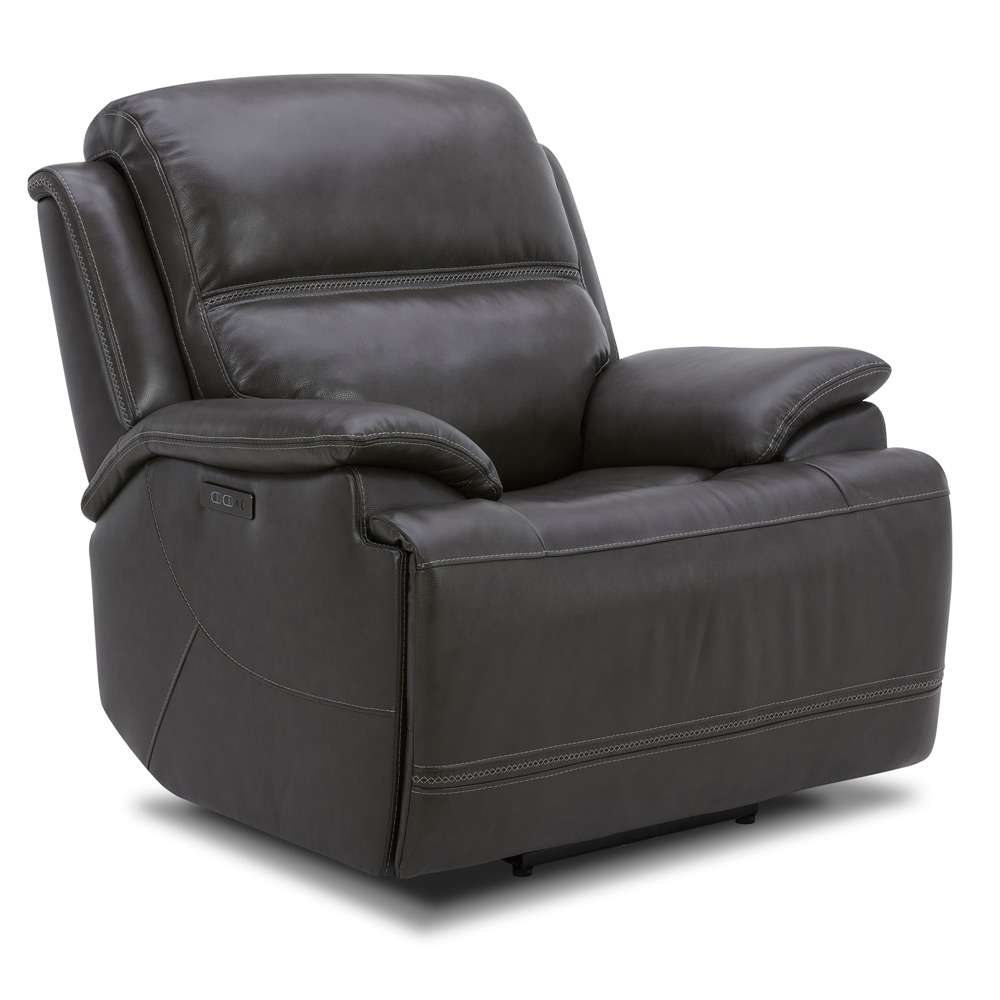 Liberty Furniture - Bentley SG Recliner P2 - Graphite - 7003GY-12P veiw 2