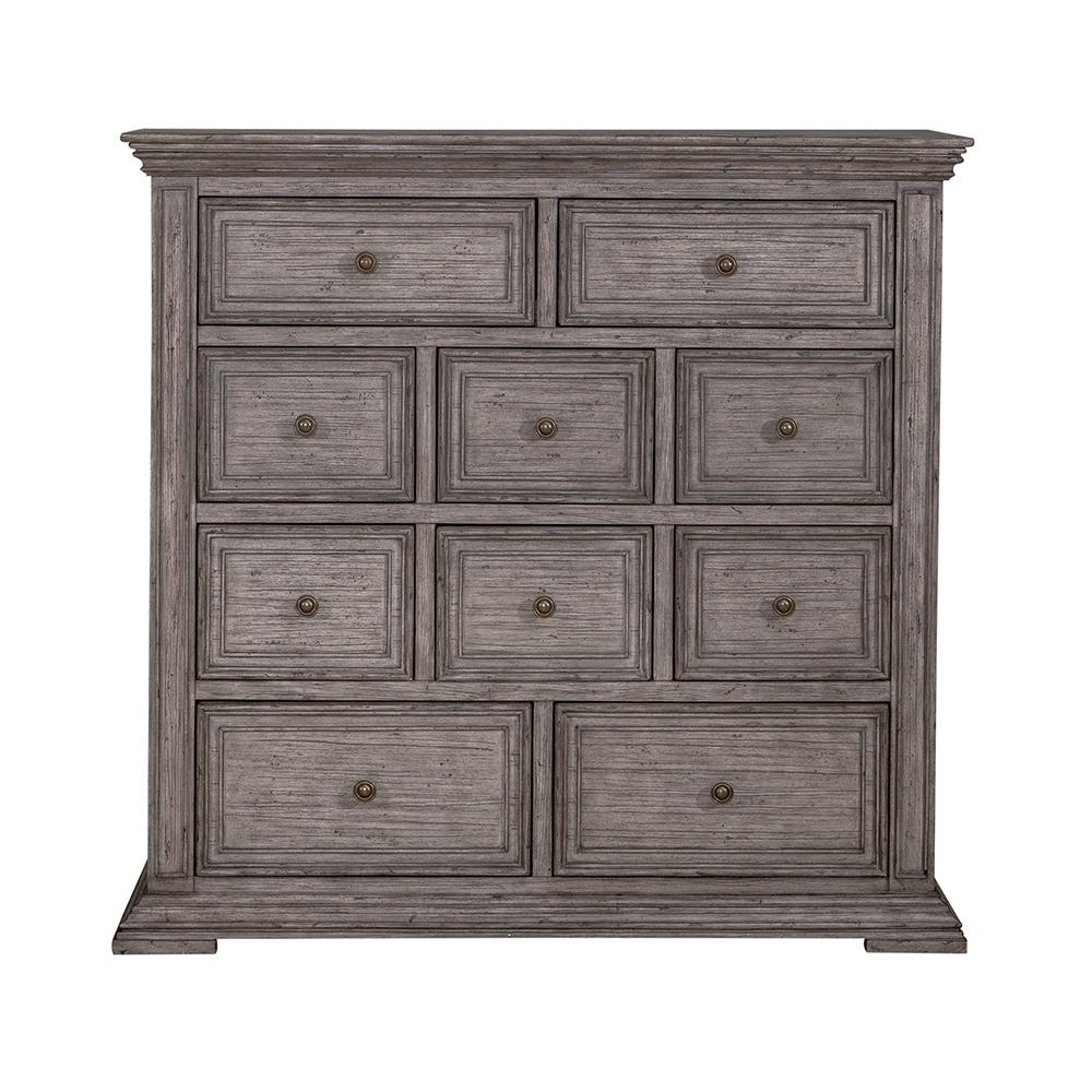 Liberty Furniture - Big Valley 10 Drawer Chesser in Graystone - 361G-BR32 veiw 6