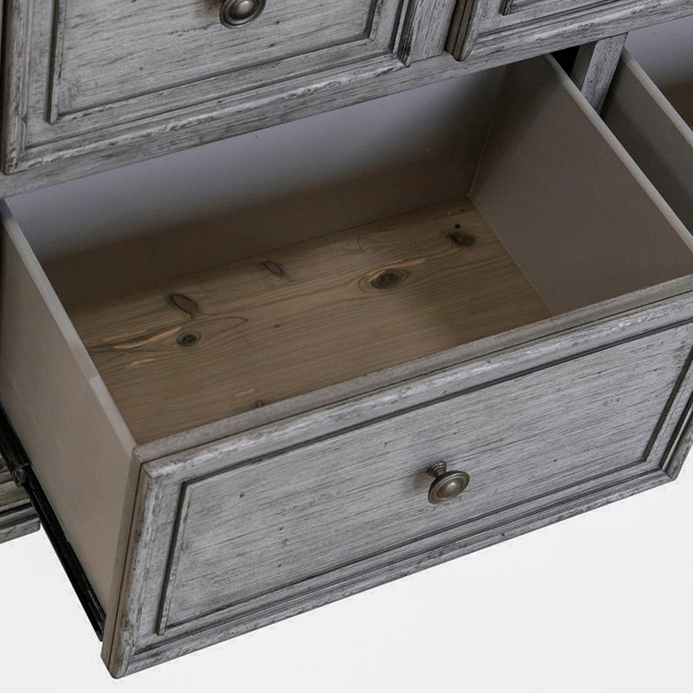 Liberty Furniture - Big Valley 10 Drawer Chesser in Graystone - 361G-BR32 veiw 13