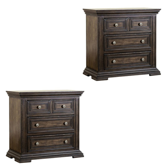 Liberty Furniture - Big Valley 2 Bedside Chests - 361-BR-2BSC view 1