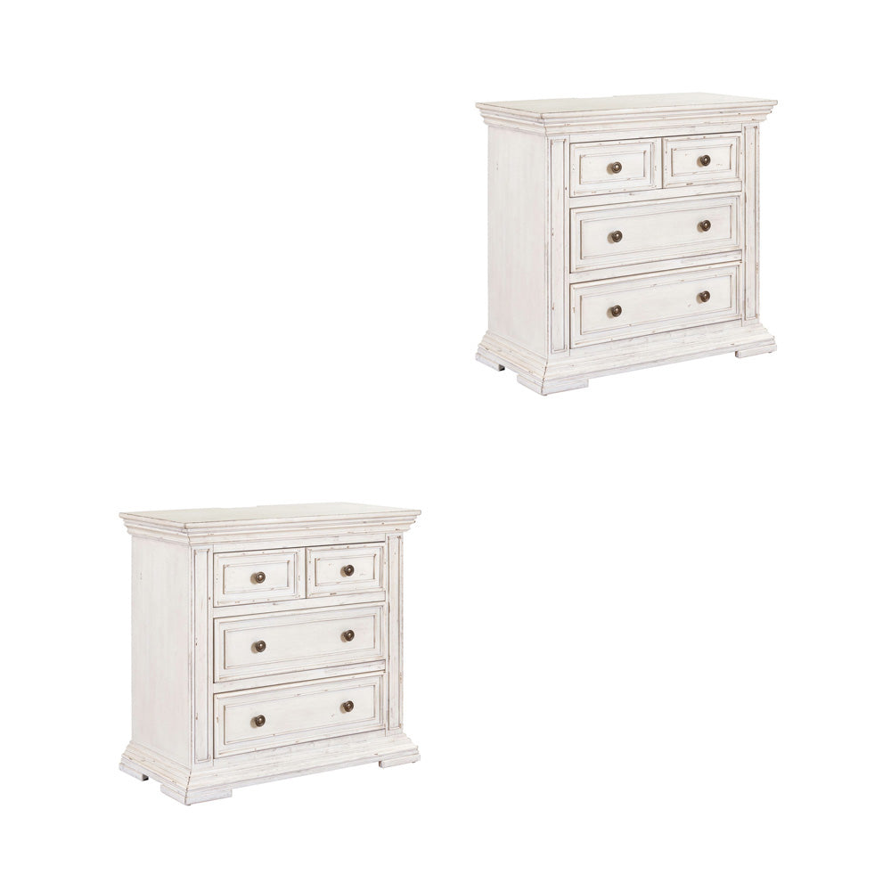 Liberty Furniture - Big Valley 2 Bedside Chests - 361W-BR-2BSC view 1