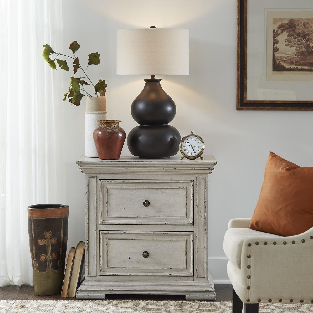 Liberty Furniture - Big Valley 2 Drawer Night Stand w/ Charging Station - 361W-BR61 veiw 1