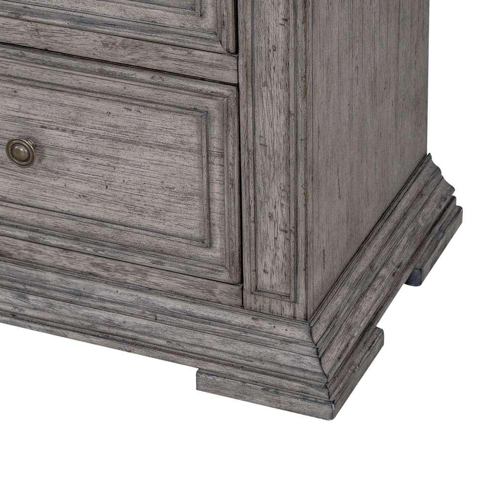 Liberty Furniture - Big Valley 2 Drawer Nightstand with Charging Station - 361G-BR61 veiw 4