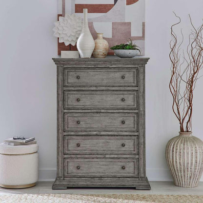 Liberty Furniture - Big Valley 5 Drawer Chest - 361G-BR41 veiw 1