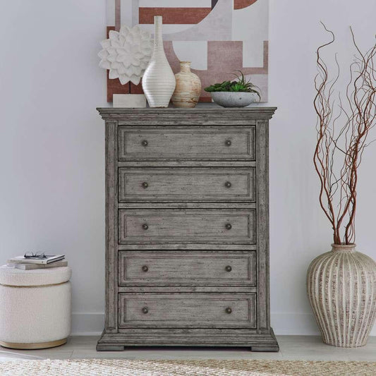 Liberty Furniture - Big Valley 5 Drawer Chest - 361G-BR41 veiw 1