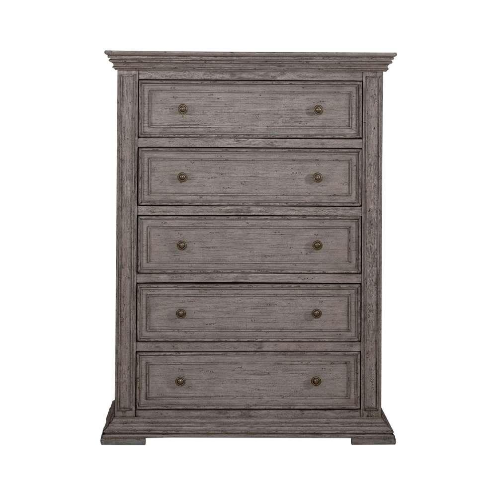 Liberty Furniture - Big Valley 5 Drawer Chest - 361G-BR41 veiw 6