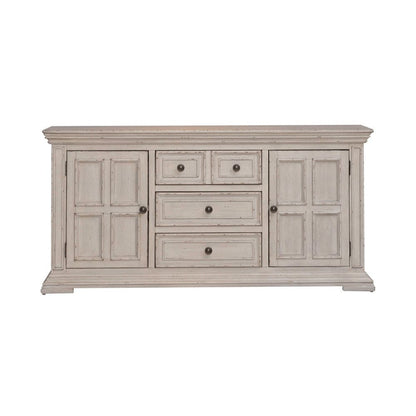 Liberty Furniture - Big Valley - 66 Inch TV Console in White - 361W-TV66 view 3
