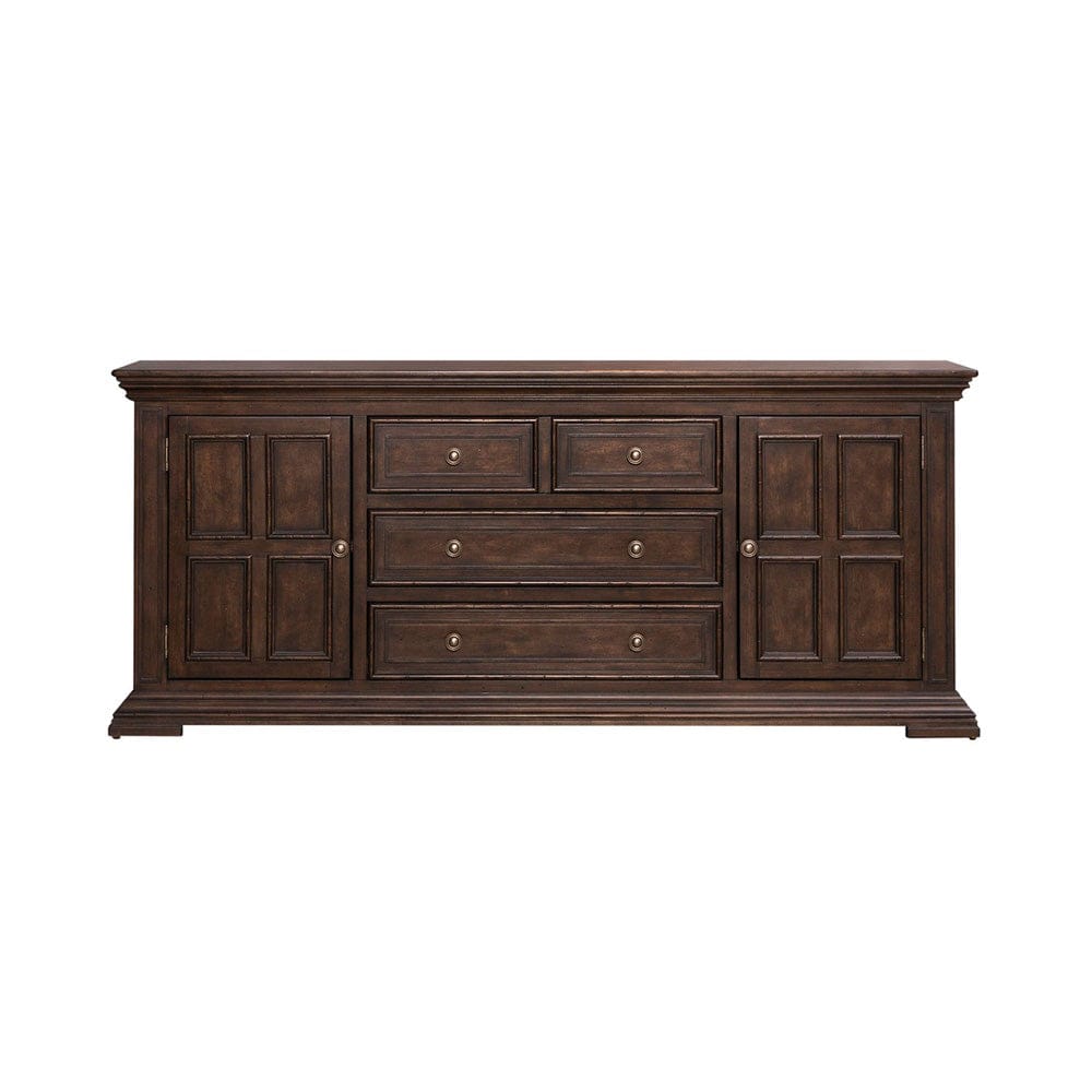 Liberty Furniture - Big Valley - 76 Inch TV Console in Brown - 361-TV76 view 3