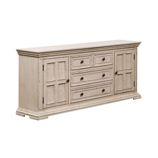 Liberty Furniture - Big Valley - 76 Inch TV Console in White - 361W-TV76 view 1