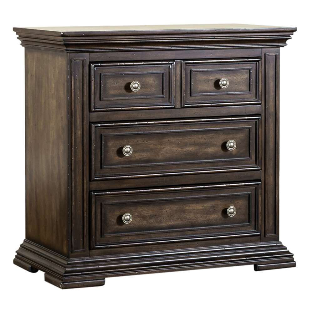 Liberty Furniture - Big Valley Bedside Chest w/ Charging Station - 361-BR62 veiw 2