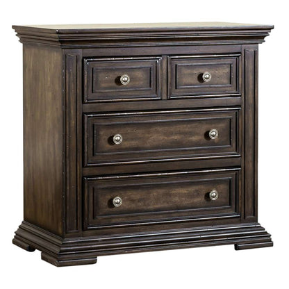 Liberty Furniture - Big Valley Bedside Chest w/ Charging Station - 361-BR62 veiw 2