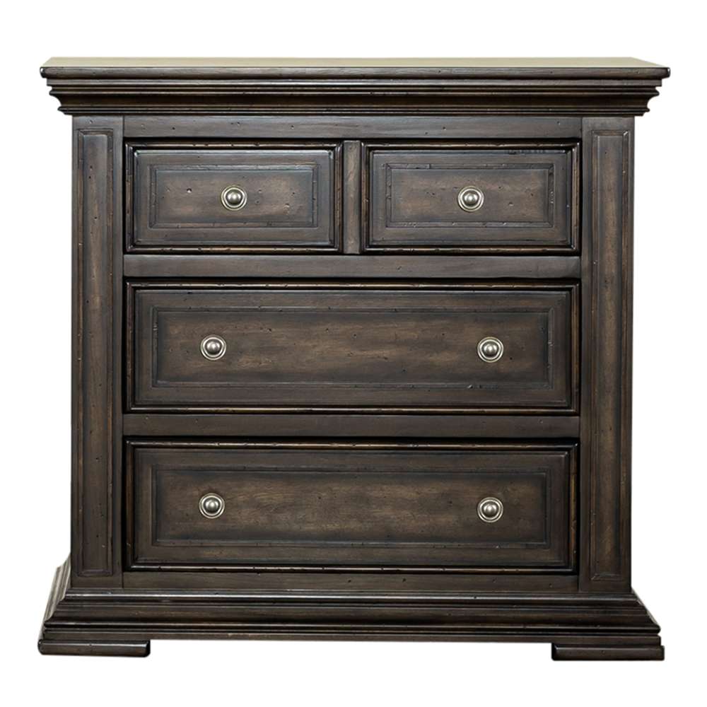 Liberty Furniture - Big Valley Bedside Chest w/ Charging Station - 361-BR62 veiw 3