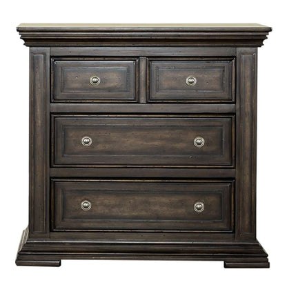Liberty Furniture - Big Valley Bedside Chest w/ Charging Station - 361-BR62 veiw 3