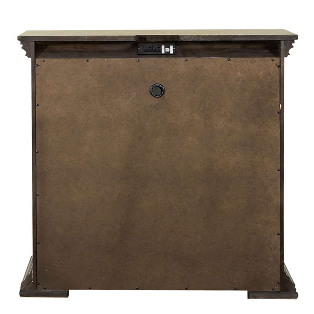 Liberty Furniture - Big Valley Bedside Chest w/ Charging Station - 361-BR62 veiw 5