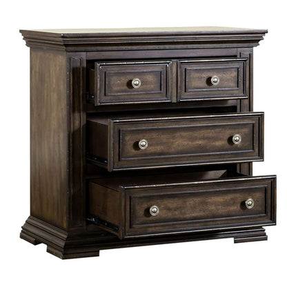 Liberty Furniture - Big Valley Bedside Chest w/ Charging Station - 361-BR62 veiw 7