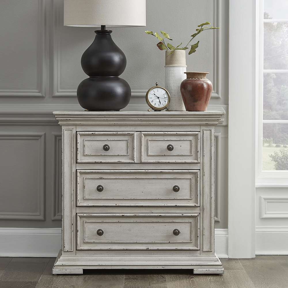 Liberty Furniture - Big Valley Bedside Chest w/ Charging Station - 361W-BR62 veiw 1