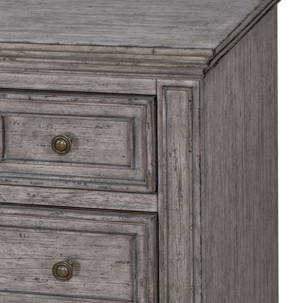 Liberty Furniture - Big Valley Bedside Chest with Charging Station - 361G-BR62 veiw 5