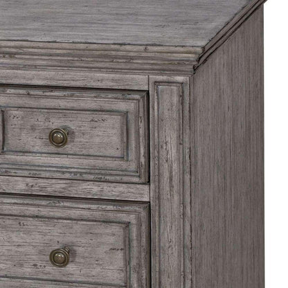 Liberty Furniture - Big Valley Bedside Chest with Charging Station - 361G-BR62 veiw 5