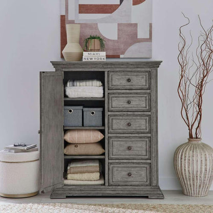 Liberty Furniture - Big Valley Door Chest - 361G-BR42 veiw 2