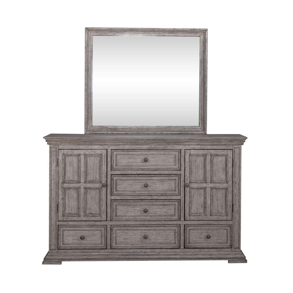 Liberty Furniture - Big Valley Dresser & Mirror  - 361G-BR-DM veiw 3