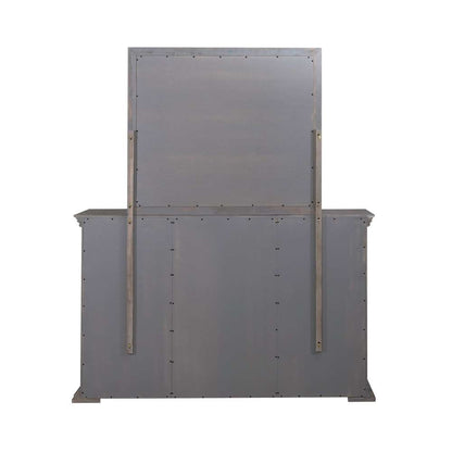 Liberty Furniture - Big Valley Dresser & Mirror  - 361G-BR-DM veiw 5