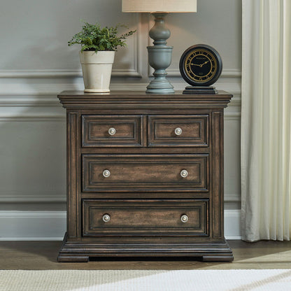 Liberty Furniture - Big Valley King Panel Bed, 2 Bedside Chests - 361-BR-KPB2BSC view 8