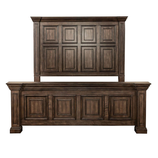 Liberty Furniture - Big Valley King Panel Bed, 2 Night Stands - 361-BR-KPB2NS view 2