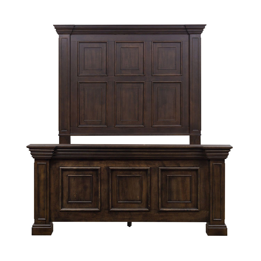 Liberty Furniture - Big Valley Queen Panel Bed, 2 Bedside Chests - 361-BR-QPB2BSC view 2