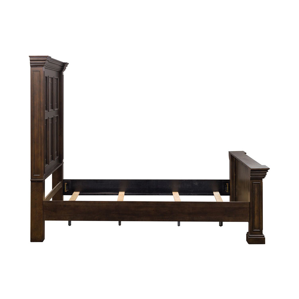 Liberty Furniture - Big Valley Queen Panel Bed, 2 Bedside Chests - 361-BR-QPB2BSC view 3