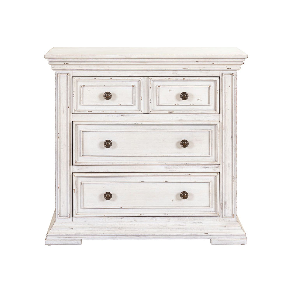 Liberty Furniture - Big Valley Queen Panel Bed, 2 Bedside Chests - 361W-BR-QPB2BSC view 3