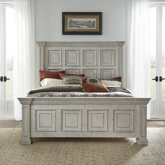Liberty Furniture - Big Valley Queen Panel Bed - 361W-BR-QPB veiw 1