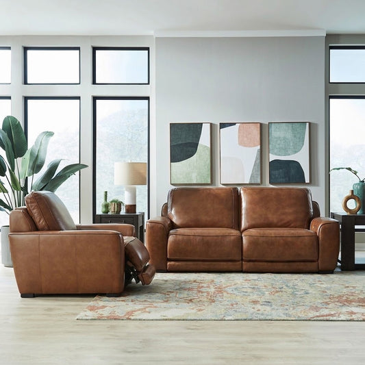 Liberty Furniture - Blake Sofa & Recliner - 6000HN-UPH-SOREC view 1