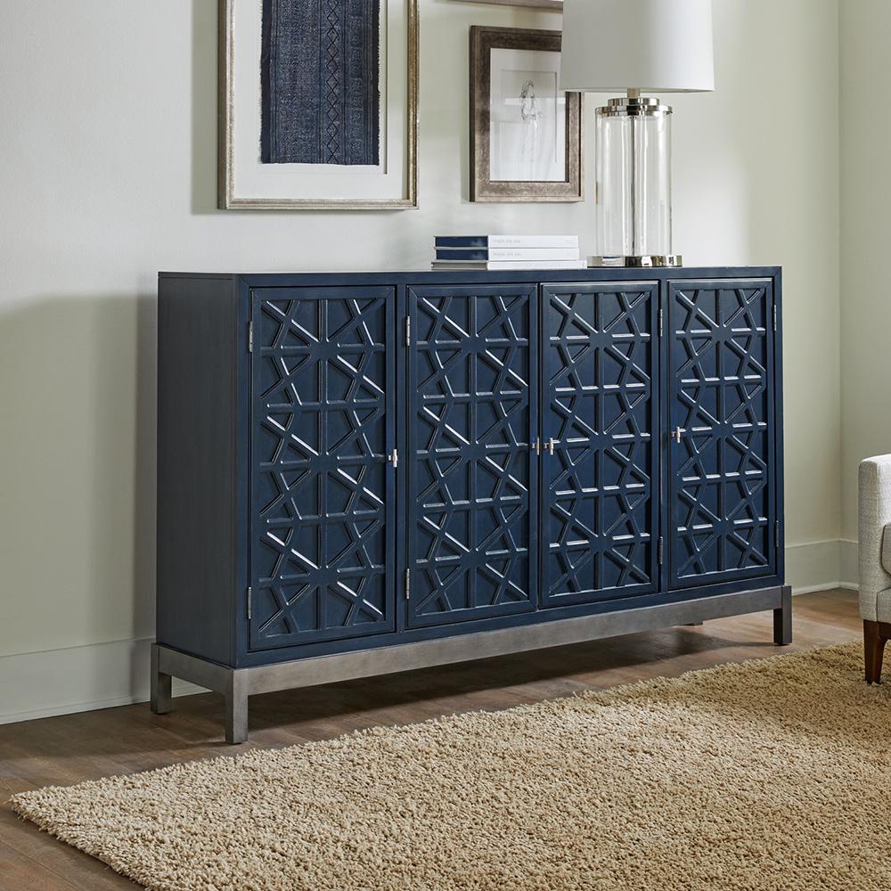 Liberty Furniture - Braxton Accent Cabinet in Azure Blue - 2118-AC1000 veiw 1