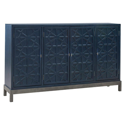 Liberty Furniture - Braxton Accent Cabinet in Azure Blue - 2118-AC1000 veiw 2