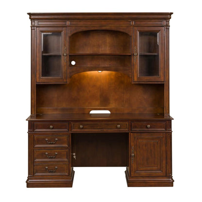 Liberty Furniture - Brayton Manor Jr Executive Credenza - 273-HOJ-JEC veiw 3