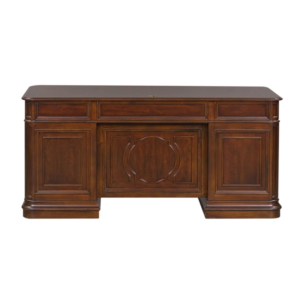 Liberty Furniture - Brayton Manor Jr Executive Desk - 273-HOJ-JED