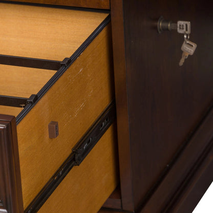 Liberty Furniture - Brayton Manor Jr Executive Desk - 273-HOJ-JED